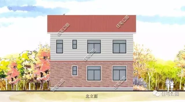 10X10米2層經(jīng)典別墅，戶型方正成本18萬，全圖展示！