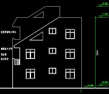 18萬建3層別墅！利用坡屋頂作成庫房及露臺具有濃厚的鄉(xiāng)土氣息！