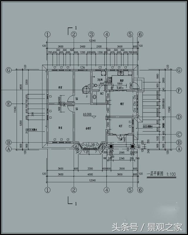 新農(nóng)村兩層別墅設(shè)計圖紙及效果圖！