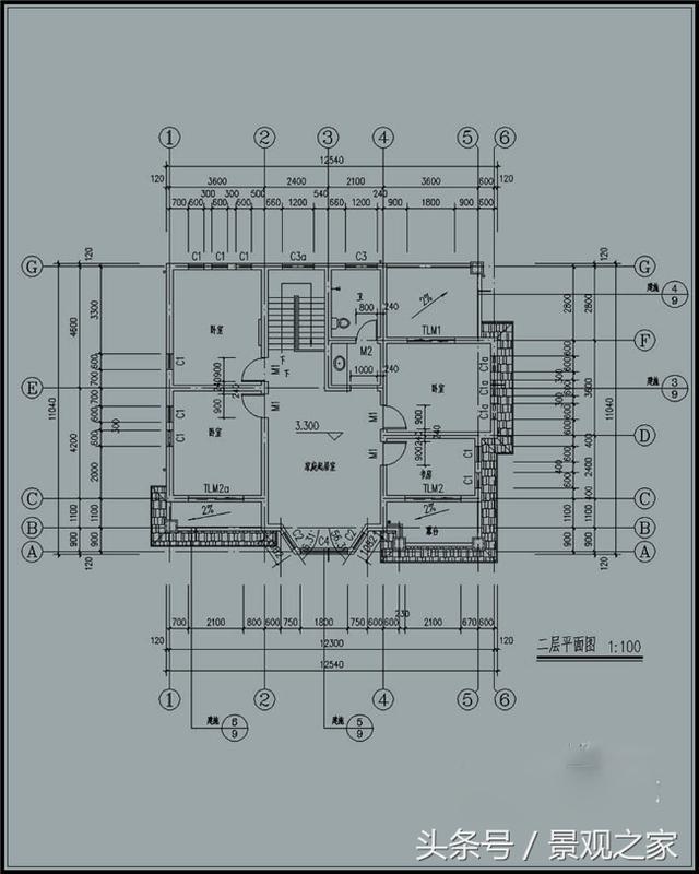 新農(nóng)村兩層別墅設(shè)計圖紙及效果圖！