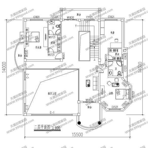 這樣接地氣的14X15米三層別墅，蓋好只要28萬？含全圖！