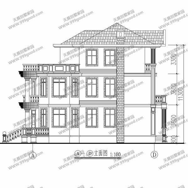 這樣接地氣的14X15米三層別墅，蓋好只要28萬？含全圖！
