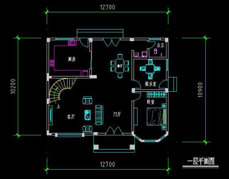 有錢一定要建套這樣的別墅，帶落地窗復式三層圓你別墅夢！