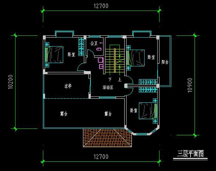 有錢一定要建套這樣的別墅，帶落地窗復式三層圓你別墅夢！