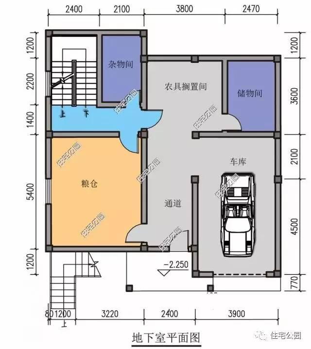 2套帶地下架空層的農(nóng)村別墅，第二套造價(jià)竟不足20萬(wàn)？