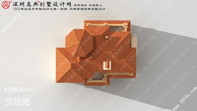 農(nóng)村自建豪華三層歐式別墅效果圖，自帶觀景平臺(tái)+老虎窗