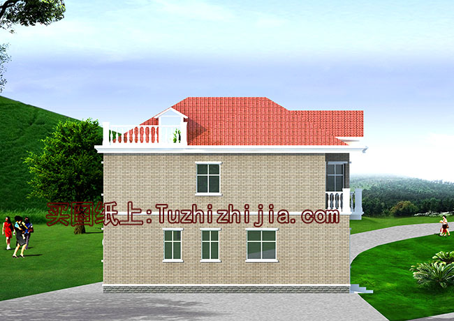 簡單的二層樓房圖片及設計方案，自建樓房必看