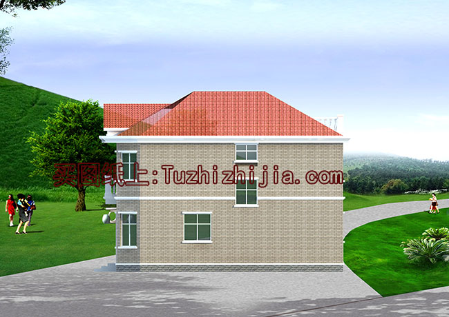 簡單的二層樓房圖片及設計方案，自建樓房必看