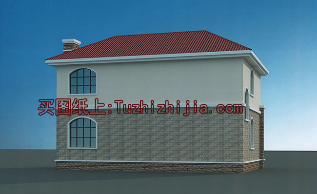 帶車(chē)庫(kù)二層別墅設(shè)計(jì)圖及效果圖，帶車(chē)庫(kù)的農(nóng)村二層樓房推薦