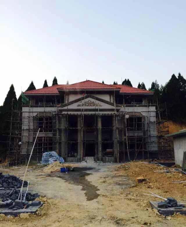 別墅配上歐式構(gòu)件檔次就高了, 沒幾百萬下不來！