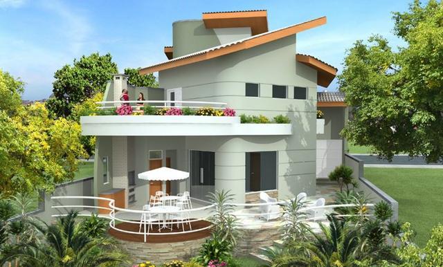 3套現(xiàn)代風(fēng)格小別墅, 這樣建房子就不怕被人撞臉了！