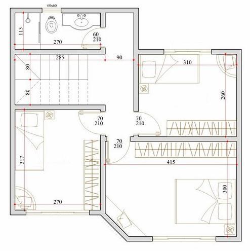 3套現(xiàn)代風(fēng)格小別墅, 這樣建房子就不怕被人撞臉了！