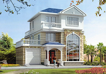 三十萬農(nóng)村別墅設(shè)計(jì)圖帶外觀圖片，30萬造價(jià)別墅展示