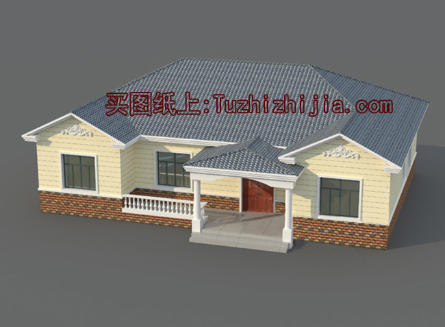 農(nóng)村一層房屋設計圖，自建一層房子圖紙推薦