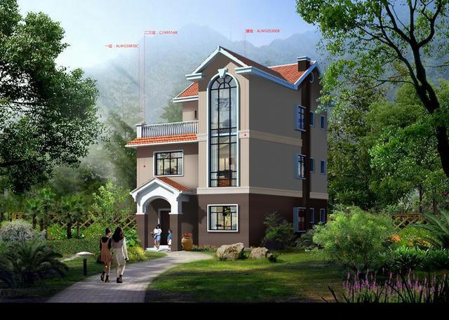 等有錢了, 回鄉(xiāng)下給父母建一棟漂亮的別墅