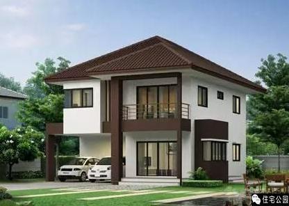 8.5X11.8米農(nóng)村2層別墅, 功能分區(qū)、動(dòng)靜分離