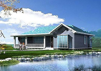 北方農(nóng)村平房建筑設計圖及效果圖，平房戶型圖推薦