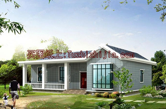 北方農(nóng)村平房建筑設計圖及效果圖，平房戶型圖推薦