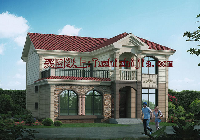 兩層半樓房設(shè)計圖及效果圖，農(nóng)村二層房屋設(shè)計圖推薦