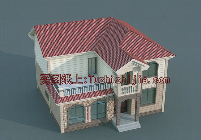 兩層半樓房設(shè)計圖及效果圖，農(nóng)村二層房屋設(shè)計圖推薦