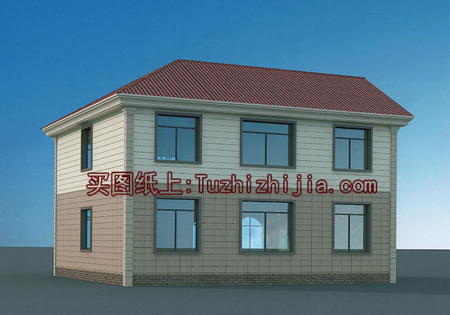 兩層半樓房設(shè)計圖及效果圖，農(nóng)村二層房屋設(shè)計圖推薦