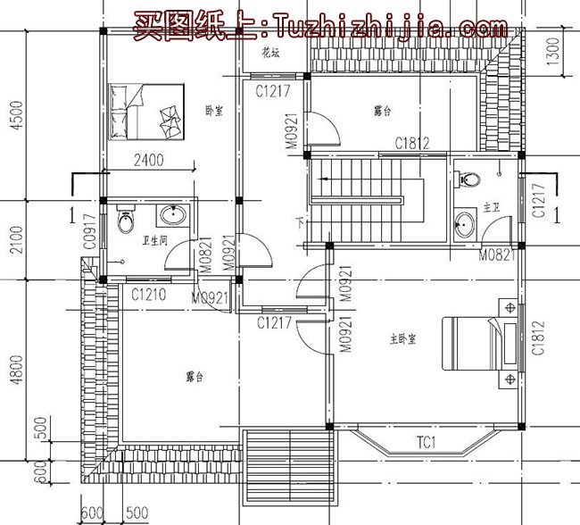 地中海風(fēng)格二層別墅設(shè)計(jì)圖及效果圖，外觀有格調(diào)
