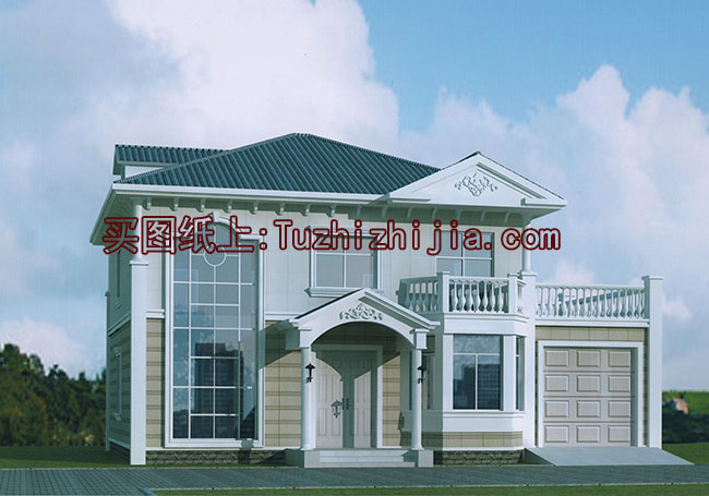 樓中樓客廳挑高二層別墅設(shè)計(jì)圖，復(fù)式別墅方案推薦