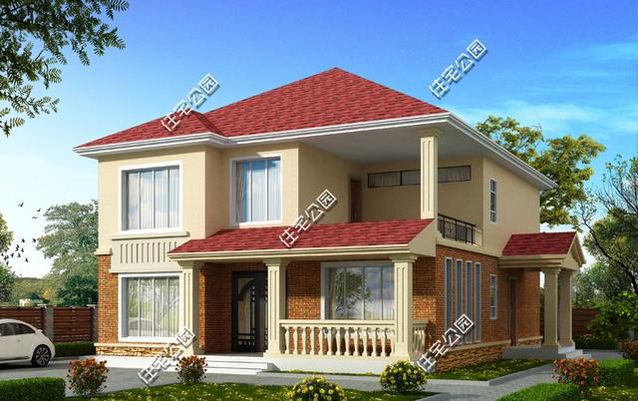 看看這套小別墅，搞定挑空客廳、旋轉(zhuǎn)樓梯只要25萬(wàn)！