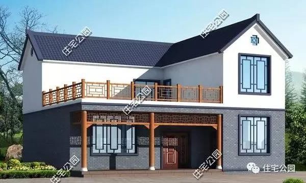 新農(nóng)村自建房，30萬蓋小院別墅，第一套最受歡迎！