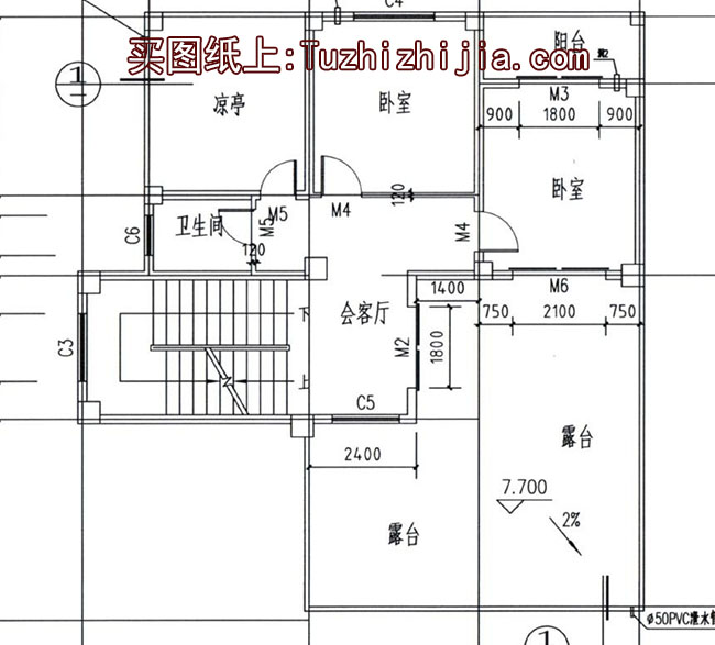 農(nóng)村三層復式樓房住宅設(shè)計圖，私人別墅設(shè)計
