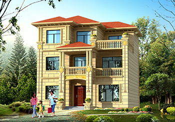 經(jīng)典的農(nóng)村三層小樓房設(shè)計圖，外觀圖片時尚、精致