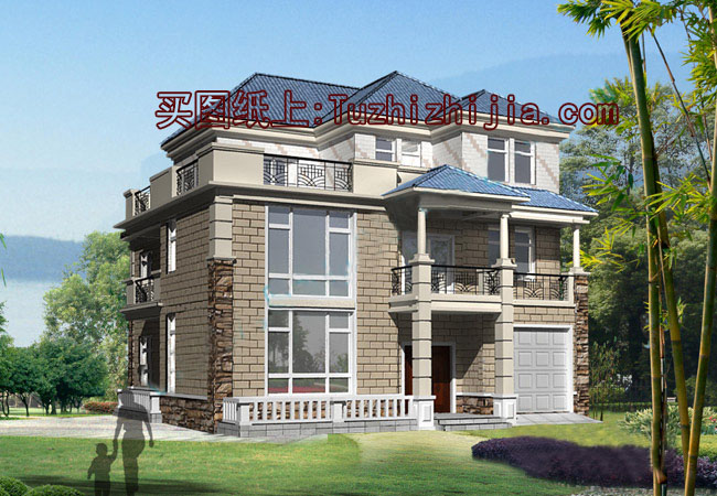 200平方農(nóng)村三層別墅房屋設(shè)計(jì)圖及效果圖，大戶(hù)型精選