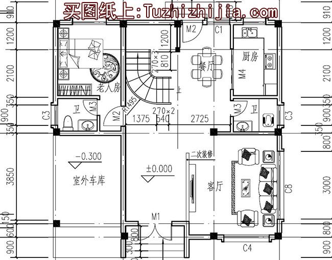 小戶型徽派建筑別墅設(shè)計(jì)方案大全，三層別墅設(shè)計(jì)圖推薦