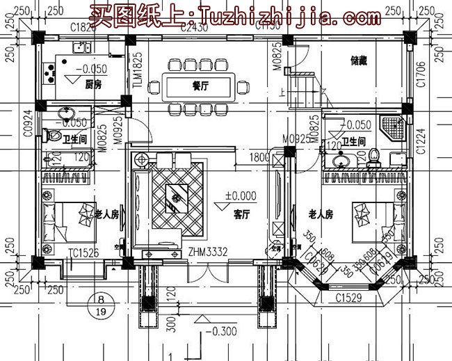 簡(jiǎn)歐風(fēng)格三層別墅設(shè)計(jì)圖，外觀看起來(lái)很高端、上檔次