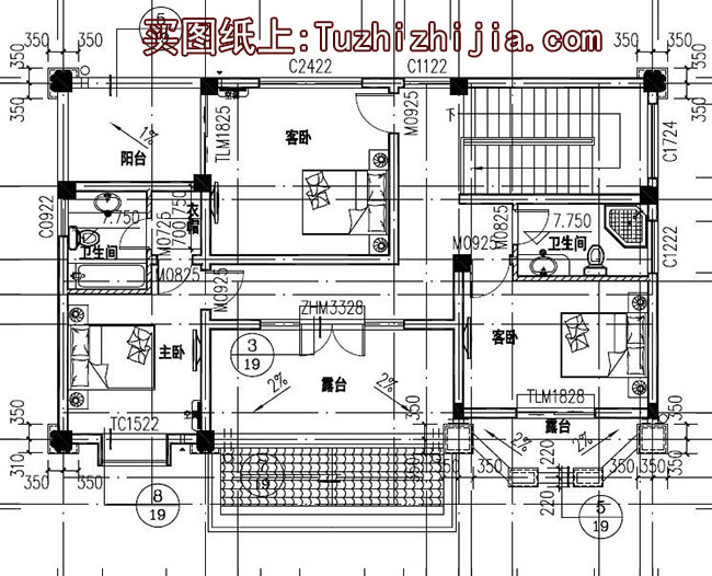 簡(jiǎn)歐風(fēng)格三層別墅設(shè)計(jì)圖，外觀看起來(lái)很高端、上檔次