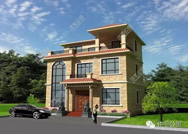 三層別墅設(shè)計圖，戶型合理，很適合生活，含全部施工圖！