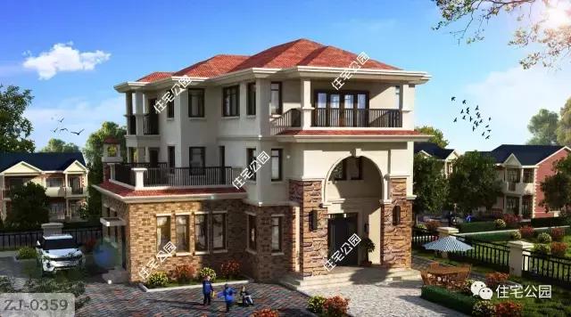 七套農(nóng)村別墅戶型設(shè)計(jì)圖，哪一套是你的最愛呢？