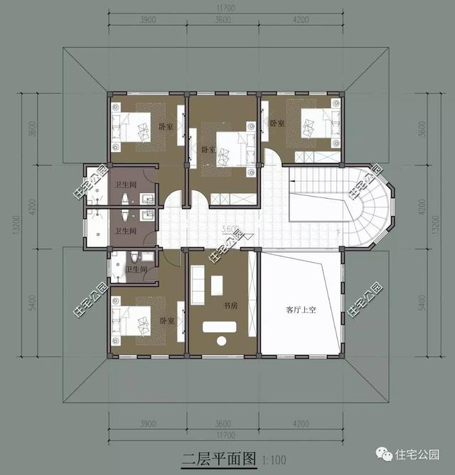 七套農(nóng)村別墅戶型設(shè)計(jì)圖，哪一套是你的最愛呢？
