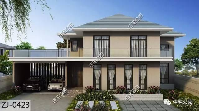 七套農(nóng)村別墅戶型設(shè)計(jì)圖，哪一套是你的最愛呢？