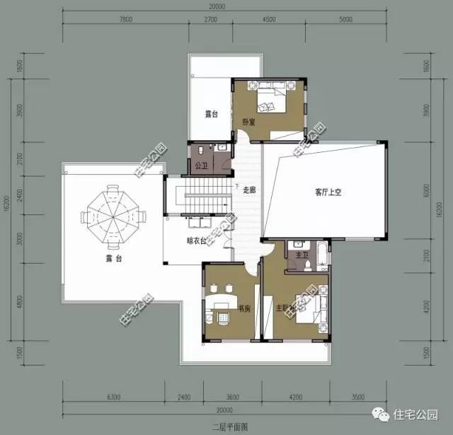 七套農(nóng)村別墅戶型設(shè)計(jì)圖，哪一套是你的最愛呢？