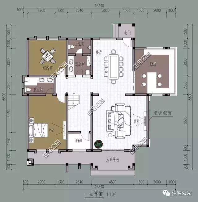 七套農(nóng)村別墅戶型設(shè)計(jì)圖，哪一套是你的最愛呢？