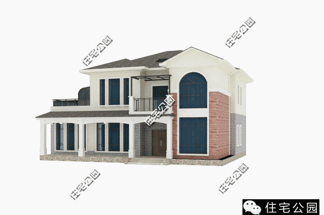 農(nóng)村二層別墅設計，柴火房，陽光房、帶地下室、竟然還有5個臥室！