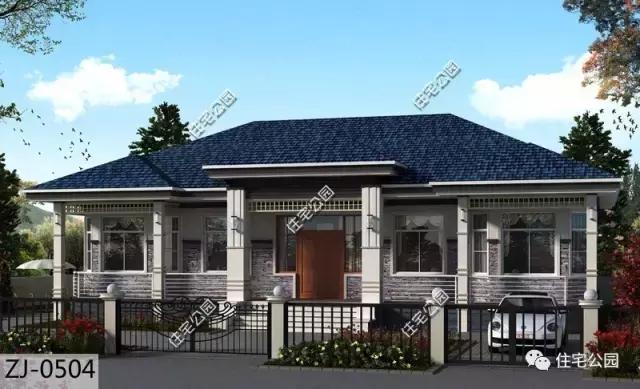 造價(jià)20萬(wàn)的農(nóng)村一層別墅，建房你會(huì)選擇它嗎？