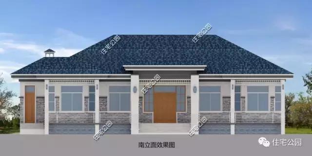 造價(jià)20萬(wàn)的農(nóng)村一層別墅，建房你會(huì)選擇它嗎？