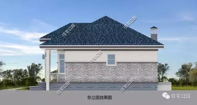 造價(jià)20萬(wàn)的農(nóng)村一層別墅，建房你會(huì)選擇它嗎？