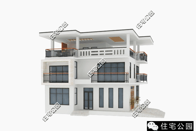 120平農(nóng)村三層別墅，方正戶型、造價27萬！