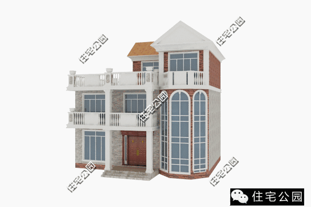農(nóng)村自建三層別墅設(shè)計(jì)，墻體用落地窗真的好嗎？