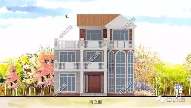 農(nóng)村自建三層別墅設(shè)計(jì)，墻體用落地窗真的好嗎？