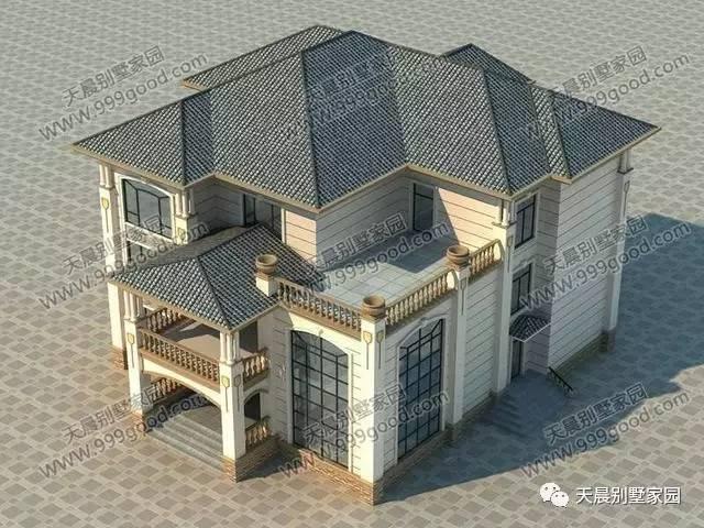 自從蓋了這套歐式別墅設計，親戚鄰居來的就勤了！