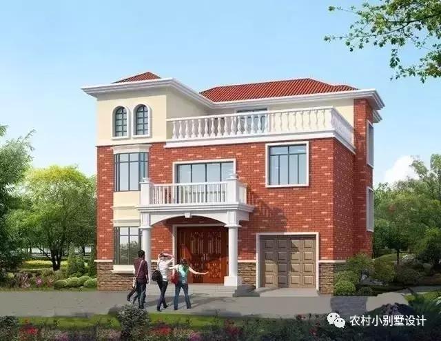 經(jīng)典實(shí)用的農(nóng)村三層小別墅設(shè)計(jì)，簡潔通用戶型，布局完美！